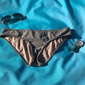 🆕 new J Crew size small bikini swimwear bottom color earth